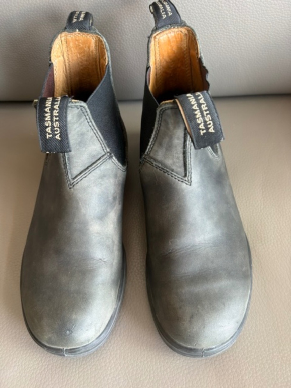 Blundstone #587 Classic Rustic Black leather boots sz 5.5 (AU) US 8.5W/US 6.5M